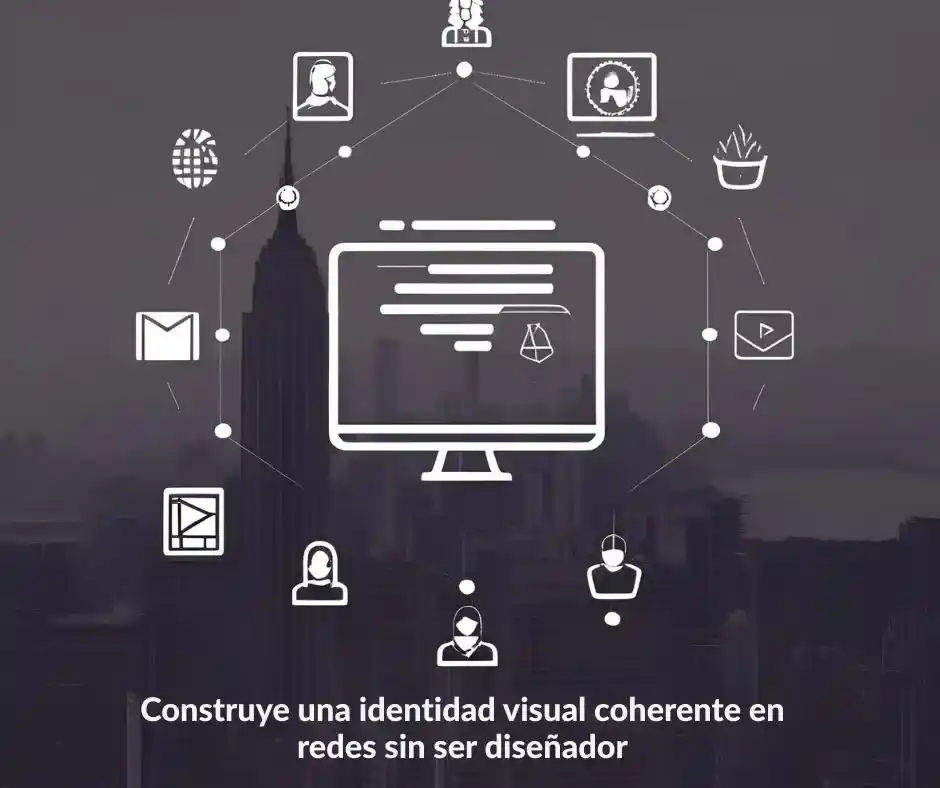 Identidad visual, redes sociales, diseño sin ser diseñador, coherencia de marca.